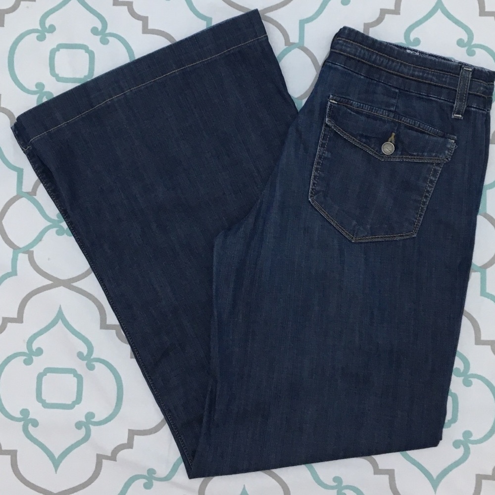 💙👖PAIGE! PALISADES WIDE LEG👖💙30 9/10 29.75” - Picture 7 of 8